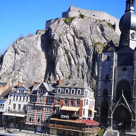 Vue Sur Meuse Avec Jacuzzi Et Sauna Exterieur. Yvoir Exterior foto